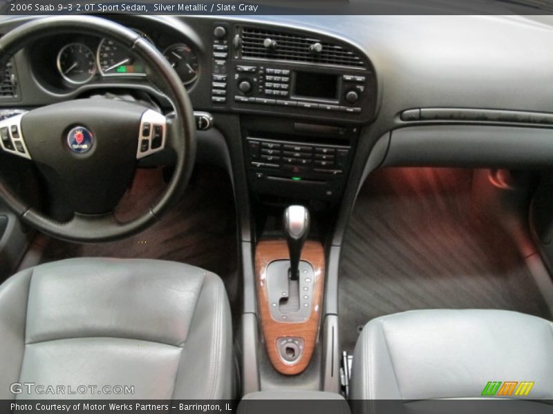 Silver Metallic / Slate Gray 2006 Saab 9-3 2.0T Sport Sedan