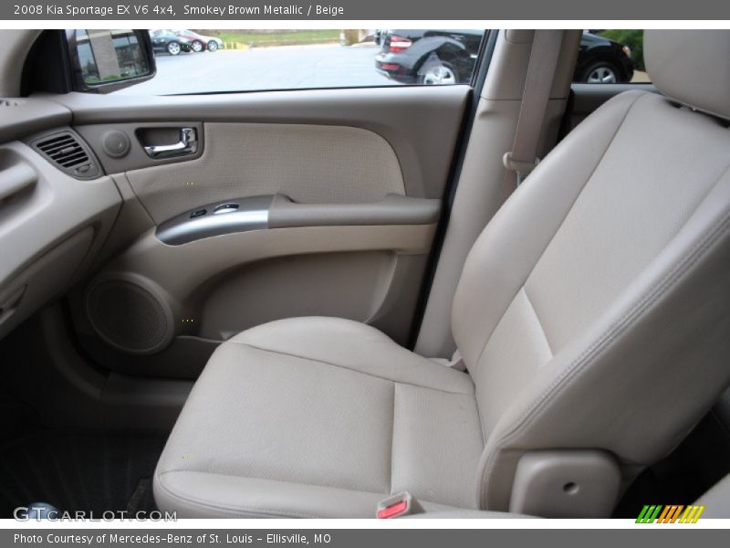 Smokey Brown Metallic / Beige 2008 Kia Sportage EX V6 4x4