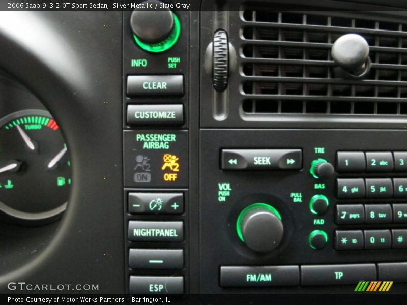 Silver Metallic / Slate Gray 2006 Saab 9-3 2.0T Sport Sedan