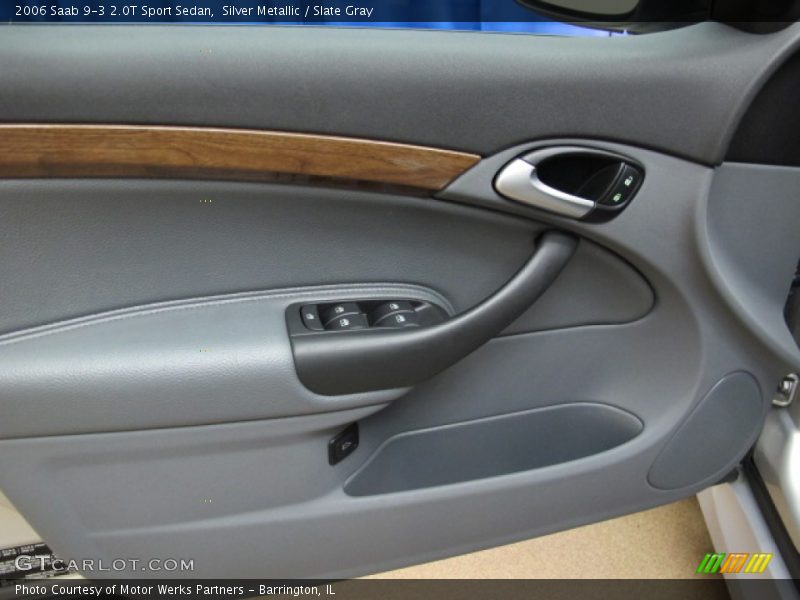 Silver Metallic / Slate Gray 2006 Saab 9-3 2.0T Sport Sedan