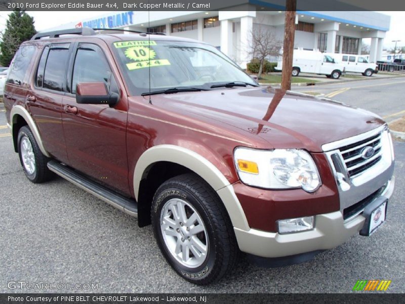 Dark Copper Metallic / Camel 2010 Ford Explorer Eddie Bauer 4x4