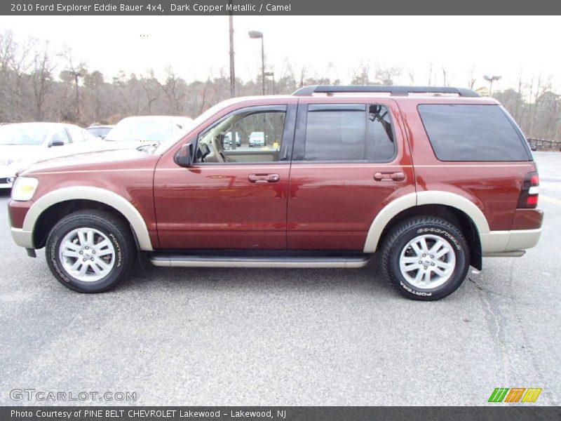 Dark Copper Metallic / Camel 2010 Ford Explorer Eddie Bauer 4x4