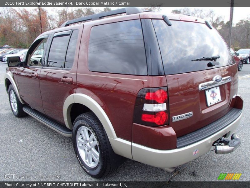 Dark Copper Metallic / Camel 2010 Ford Explorer Eddie Bauer 4x4