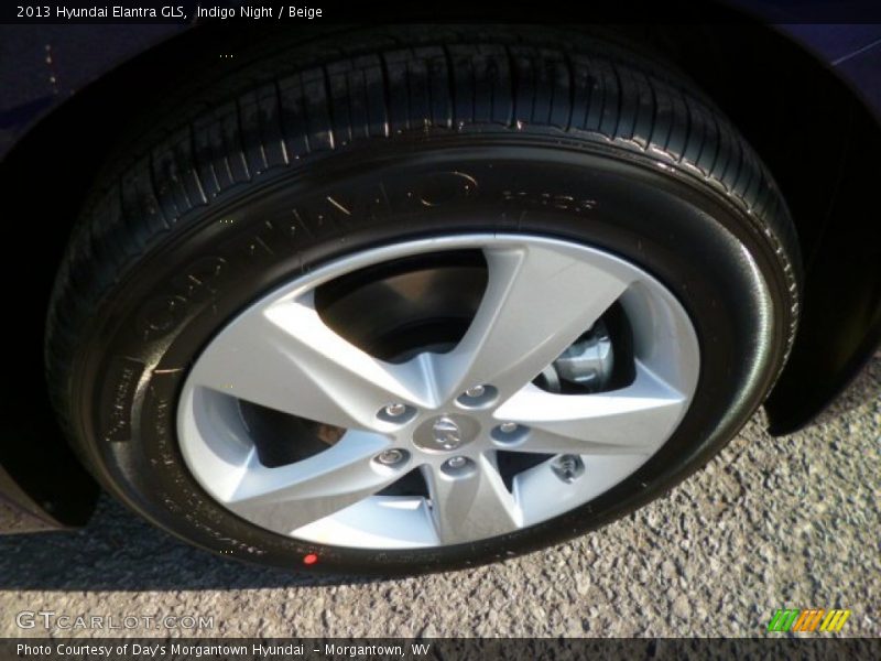 Indigo Night / Beige 2013 Hyundai Elantra GLS