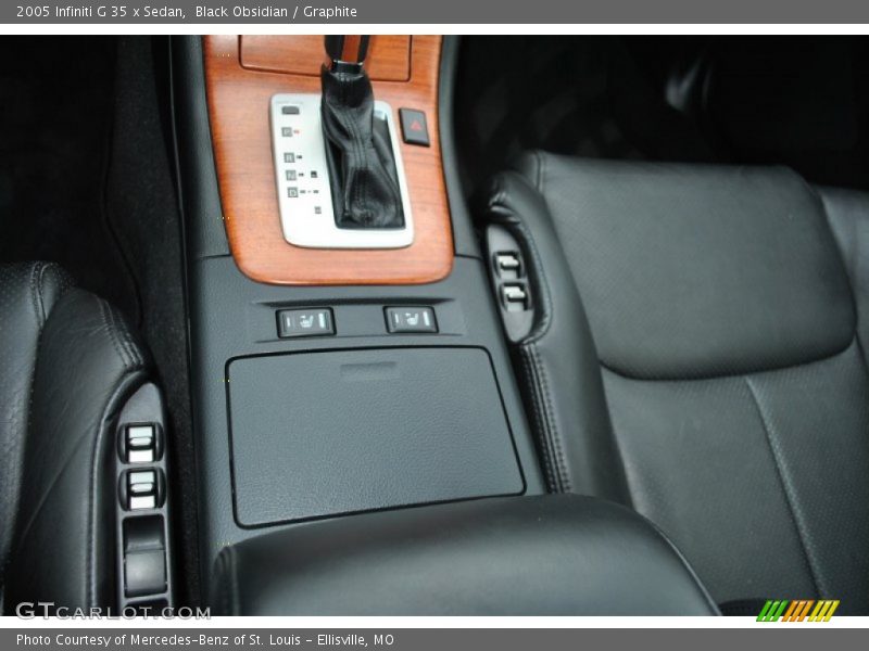 Black Obsidian / Graphite 2005 Infiniti G 35 x Sedan