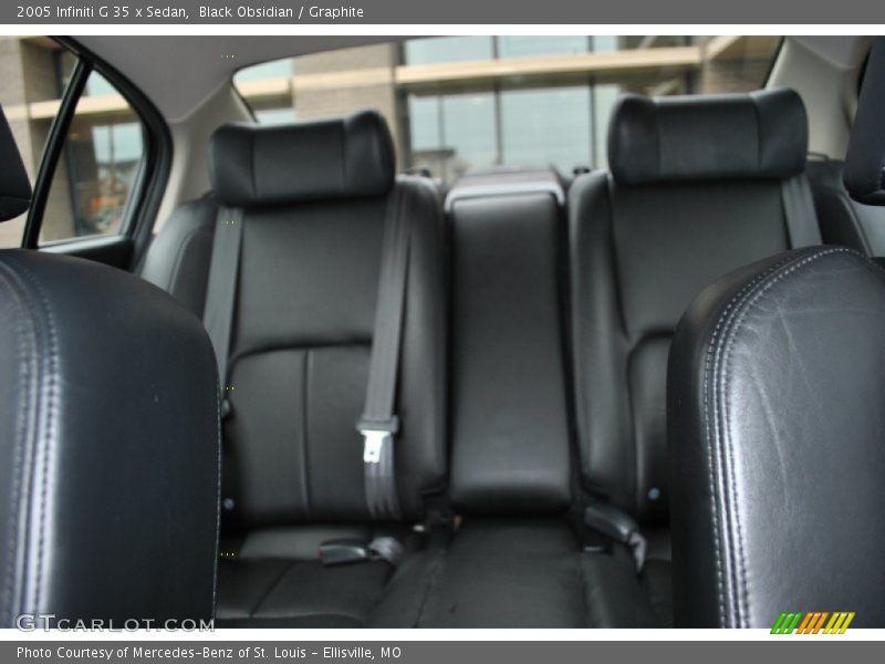Black Obsidian / Graphite 2005 Infiniti G 35 x Sedan