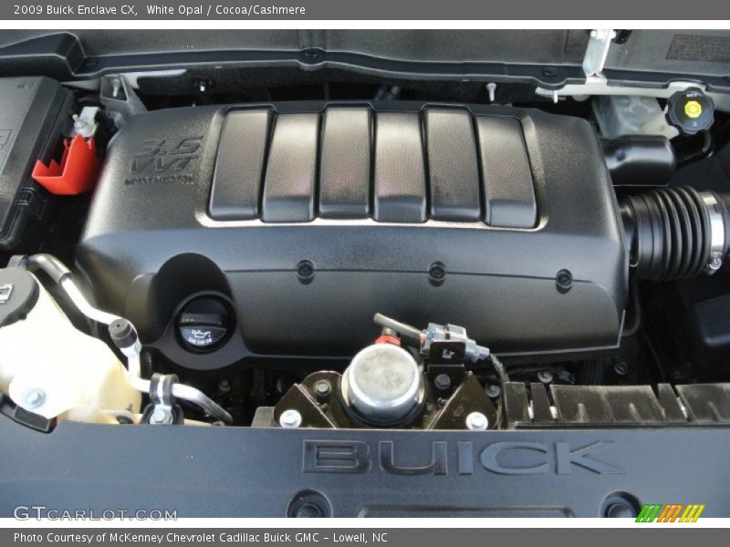 White Opal / Cocoa/Cashmere 2009 Buick Enclave CX