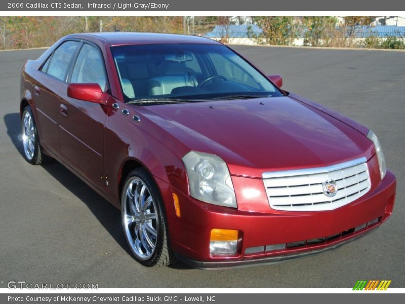 Infrared / Light Gray/Ebony 2006 Cadillac CTS Sedan