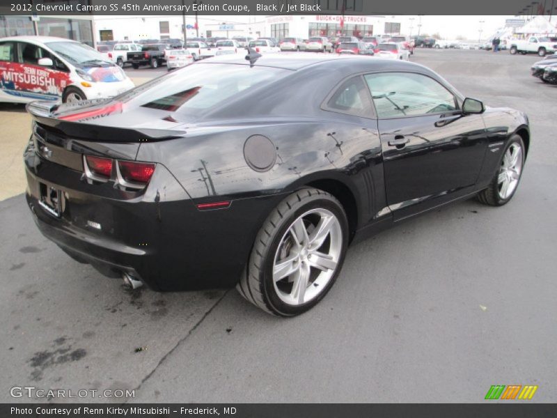 Black / Jet Black 2012 Chevrolet Camaro SS 45th Anniversary Edition Coupe