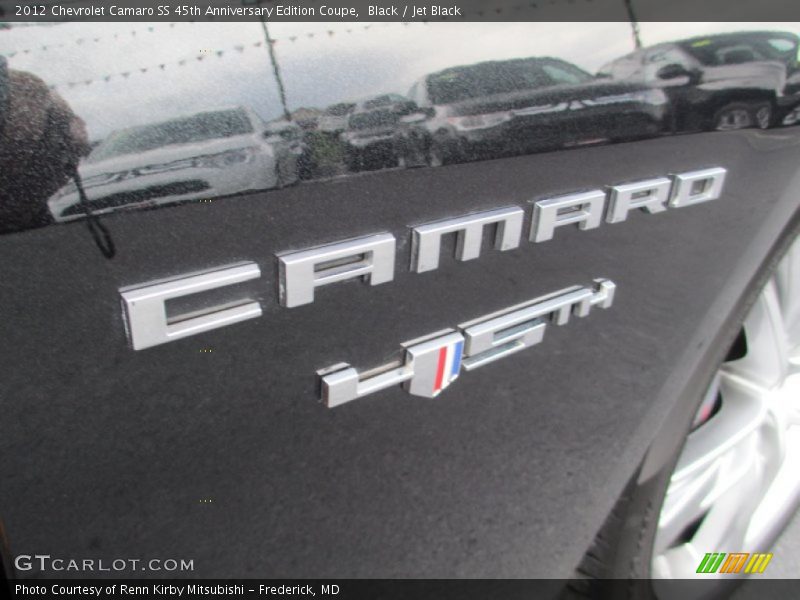 Black / Jet Black 2012 Chevrolet Camaro SS 45th Anniversary Edition Coupe