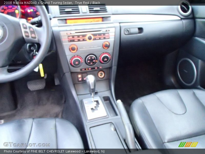 True Red / Black 2008 Mazda MAZDA3 s Grand Touring Sedan