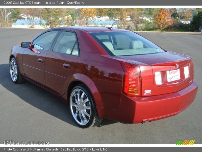 Infrared / Light Gray/Ebony 2006 Cadillac CTS Sedan