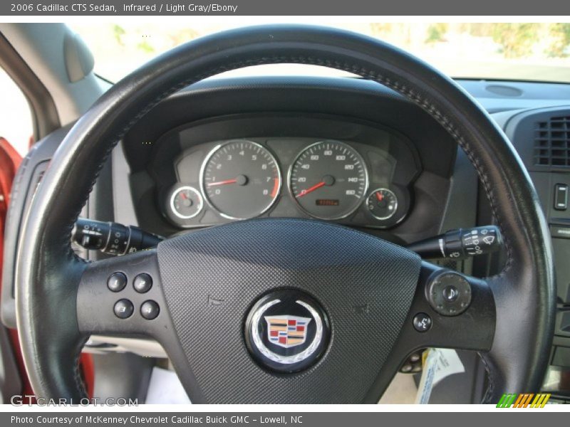 Infrared / Light Gray/Ebony 2006 Cadillac CTS Sedan