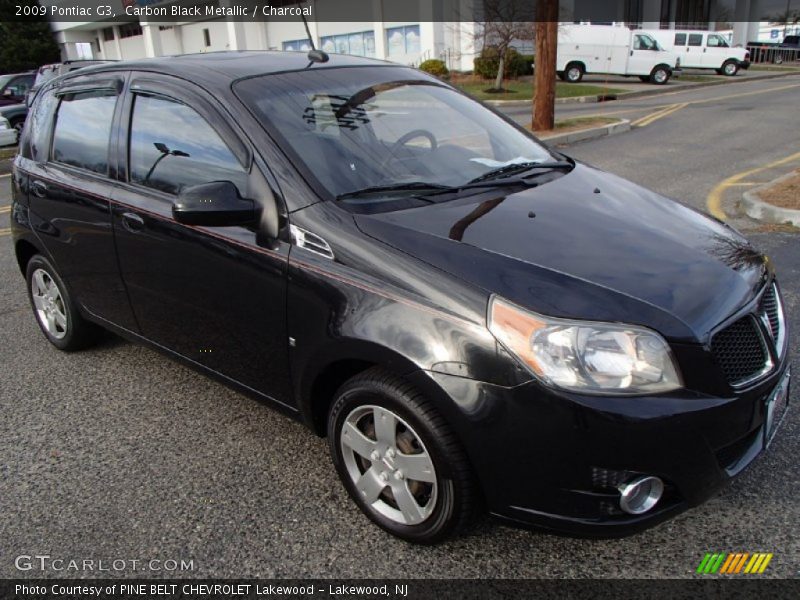 Carbon Black Metallic / Charcoal 2009 Pontiac G3