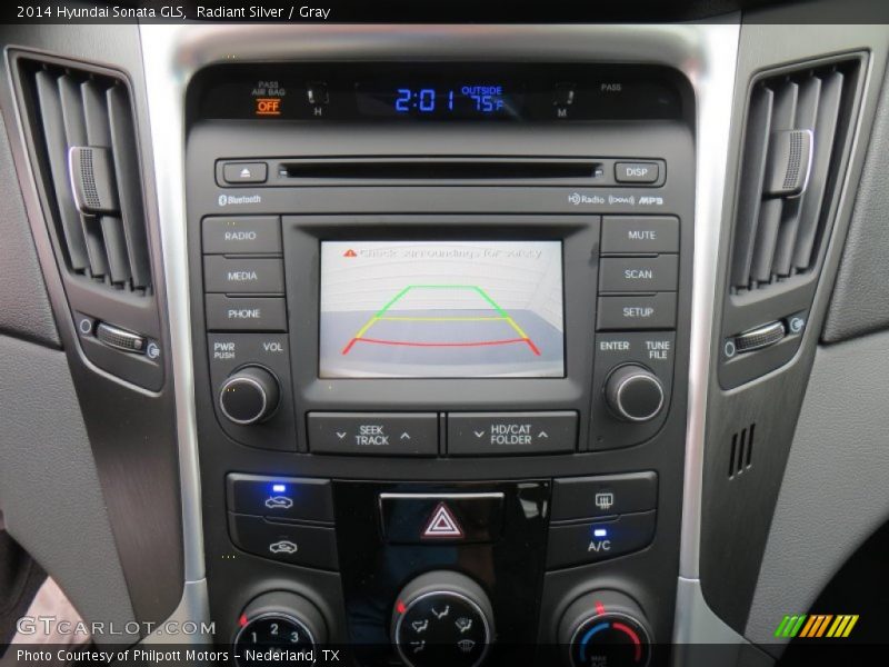 Radiant Silver / Gray 2014 Hyundai Sonata GLS