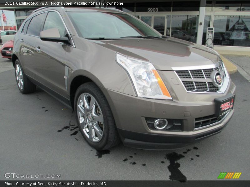 Mocha Steel Metallic / Shale/Brownstone 2011 Cadillac SRX FWD