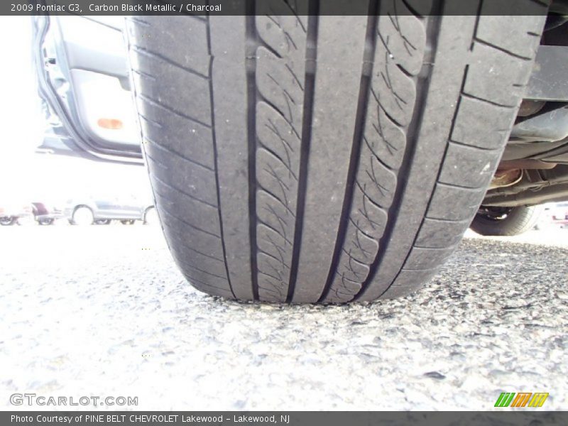 Carbon Black Metallic / Charcoal 2009 Pontiac G3