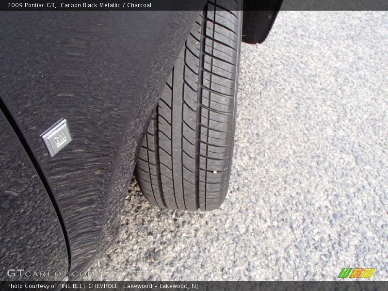 Carbon Black Metallic / Charcoal 2009 Pontiac G3