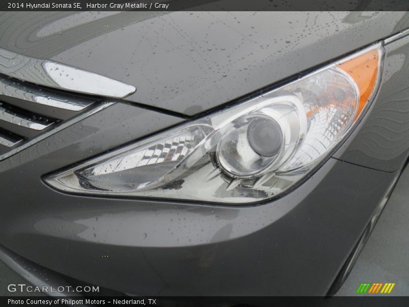 Harbor Gray Metallic / Gray 2014 Hyundai Sonata SE