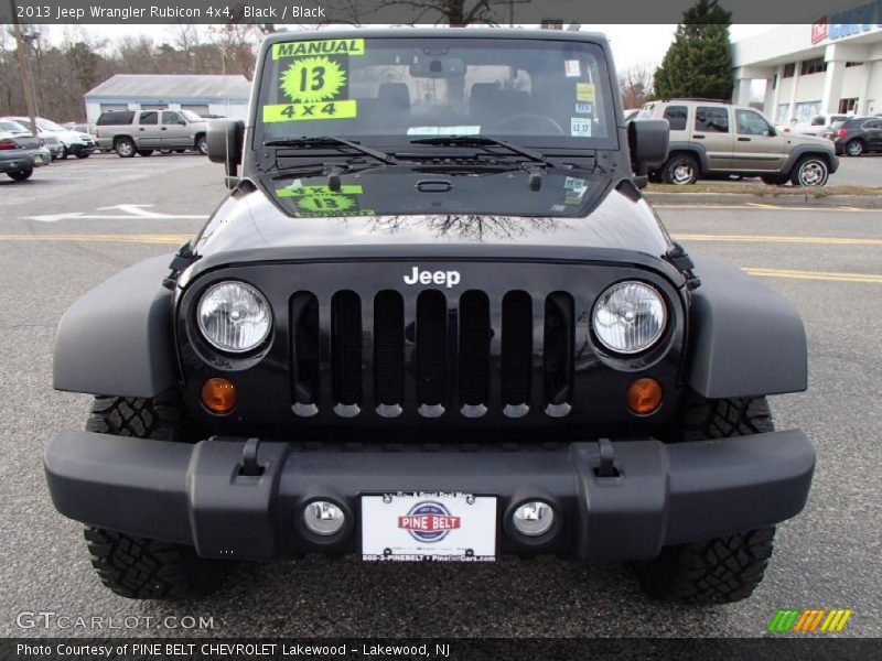 Black / Black 2013 Jeep Wrangler Rubicon 4x4