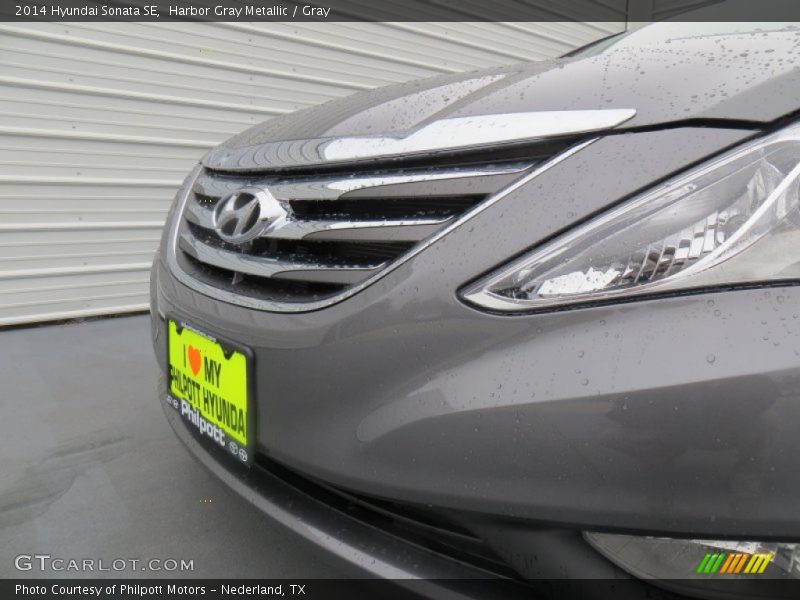 Harbor Gray Metallic / Gray 2014 Hyundai Sonata SE