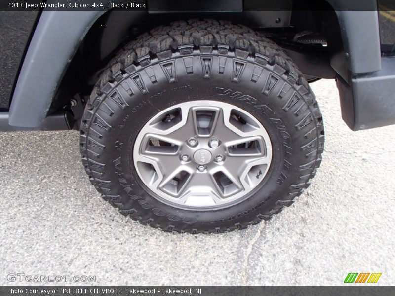 Black / Black 2013 Jeep Wrangler Rubicon 4x4