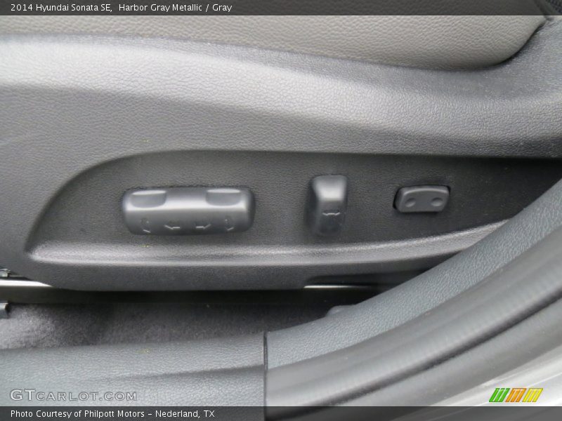 Harbor Gray Metallic / Gray 2014 Hyundai Sonata SE