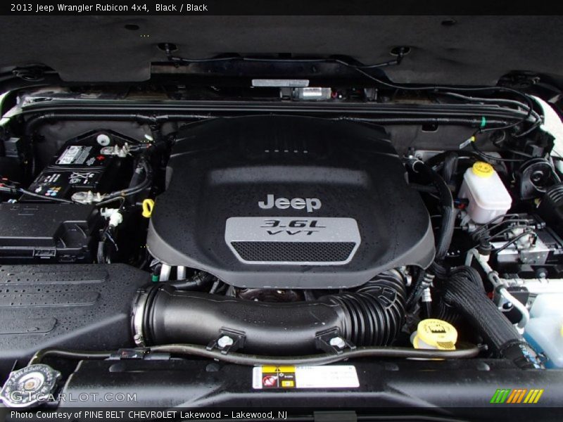 Black / Black 2013 Jeep Wrangler Rubicon 4x4
