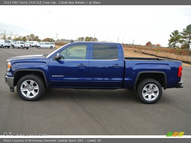  2014 Sierra 1500 SLE Crew Cab Cobalt Blue Metallic