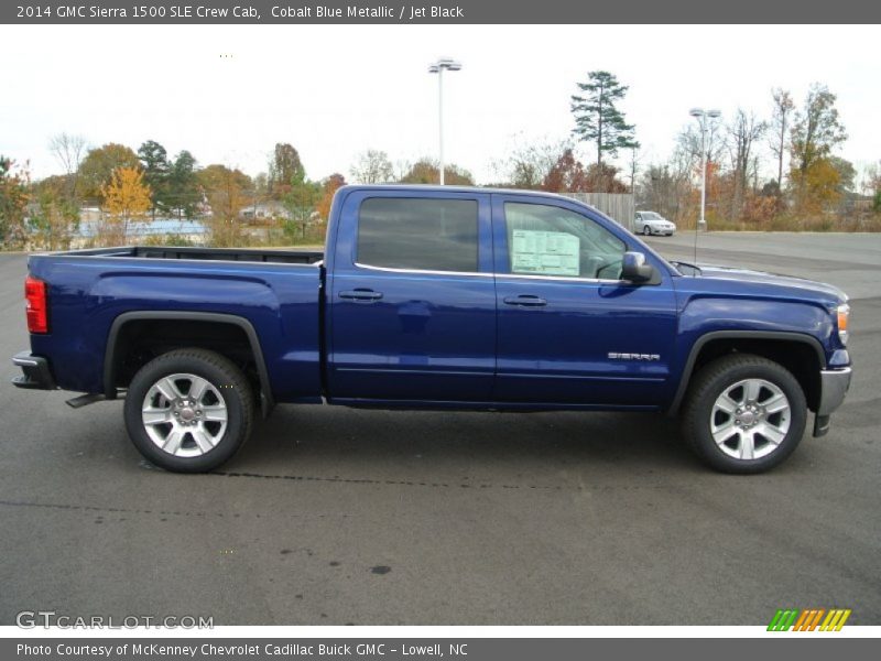  2014 Sierra 1500 SLE Crew Cab Cobalt Blue Metallic