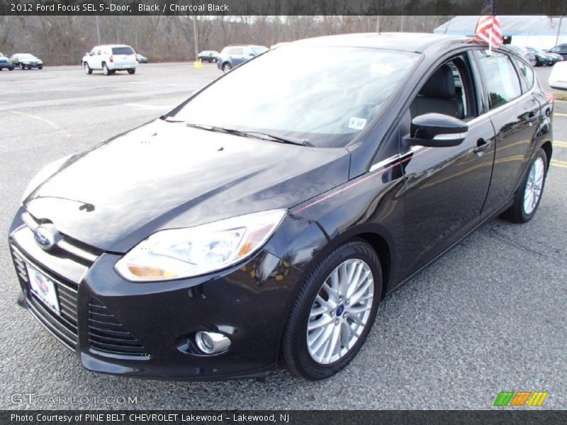 Black / Charcoal Black 2012 Ford Focus SEL 5-Door