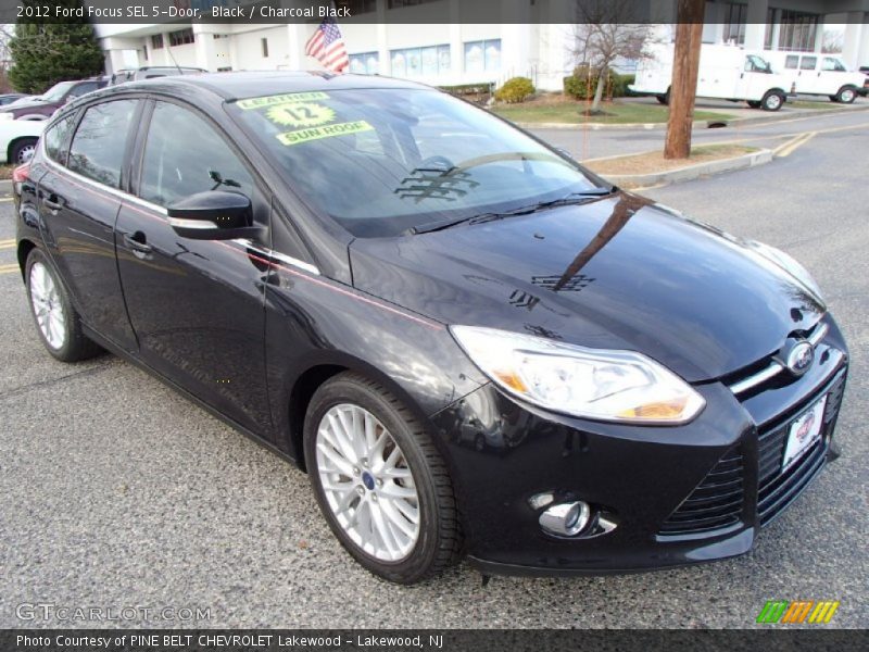 Black / Charcoal Black 2012 Ford Focus SEL 5-Door