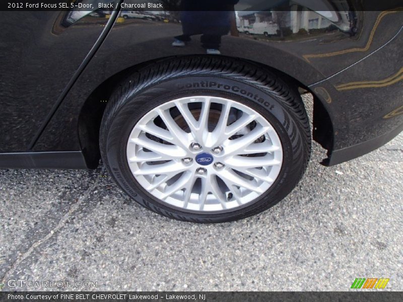 Black / Charcoal Black 2012 Ford Focus SEL 5-Door