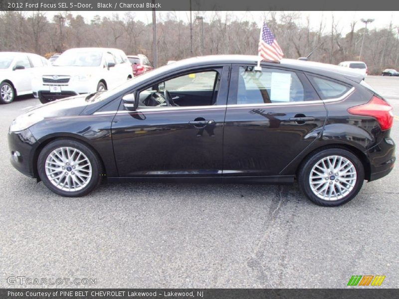 Black / Charcoal Black 2012 Ford Focus SEL 5-Door