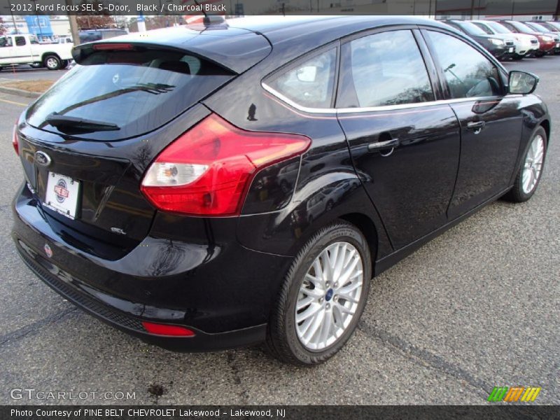 Black / Charcoal Black 2012 Ford Focus SEL 5-Door