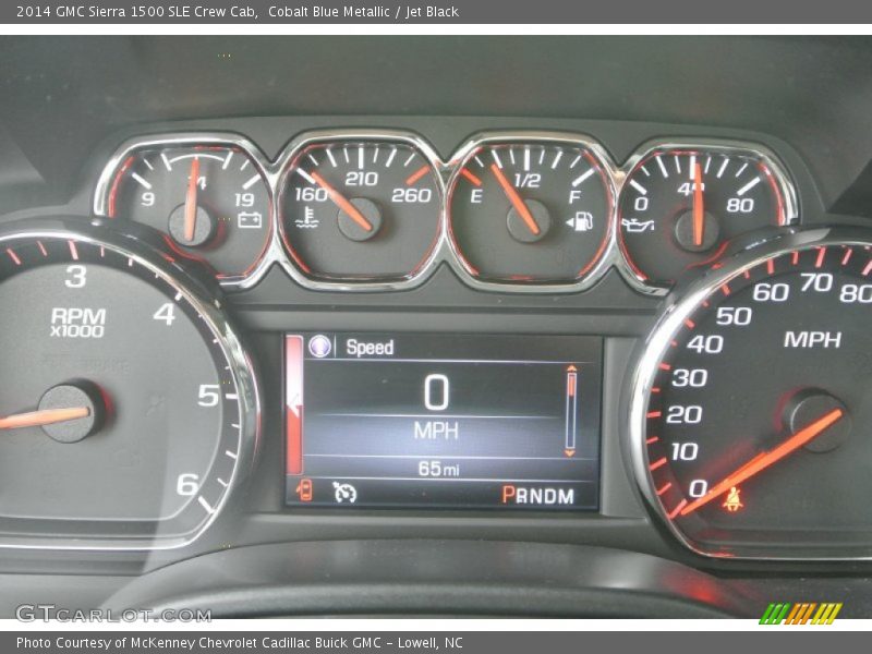  2014 Sierra 1500 SLE Crew Cab SLE Crew Cab Gauges