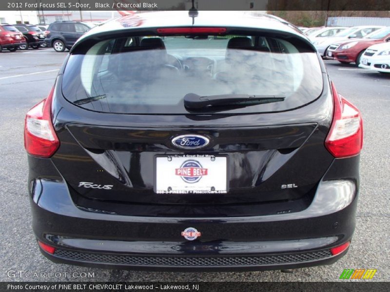 Black / Charcoal Black 2012 Ford Focus SEL 5-Door