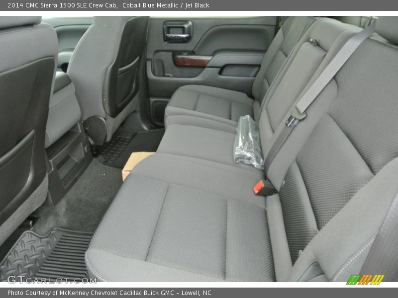 Rear Seat of 2014 Sierra 1500 SLE Crew Cab