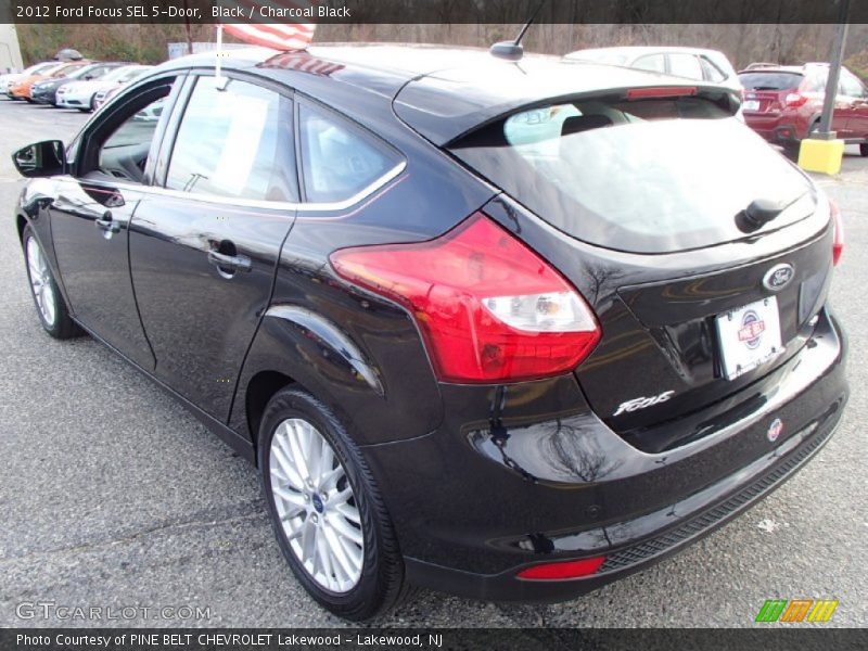 Black / Charcoal Black 2012 Ford Focus SEL 5-Door