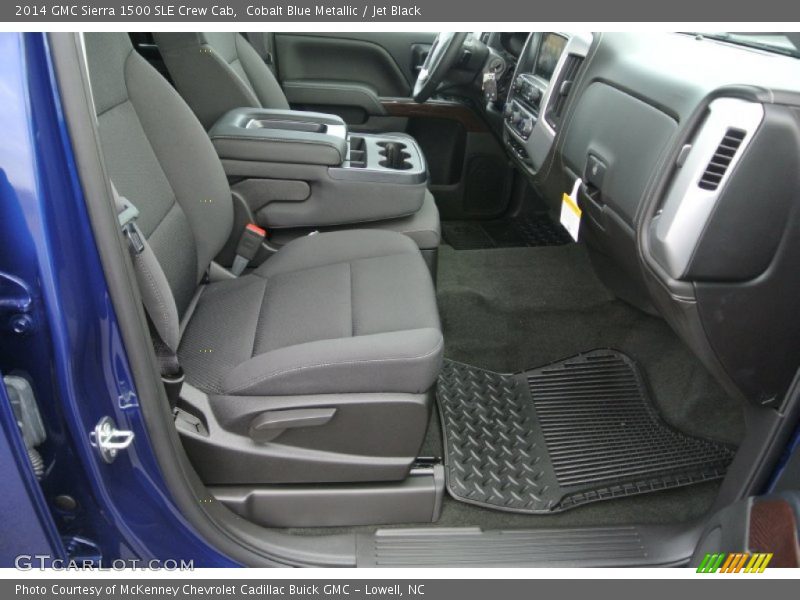 Cobalt Blue Metallic / Jet Black 2014 GMC Sierra 1500 SLE Crew Cab