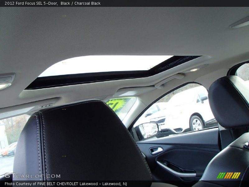 Black / Charcoal Black 2012 Ford Focus SEL 5-Door