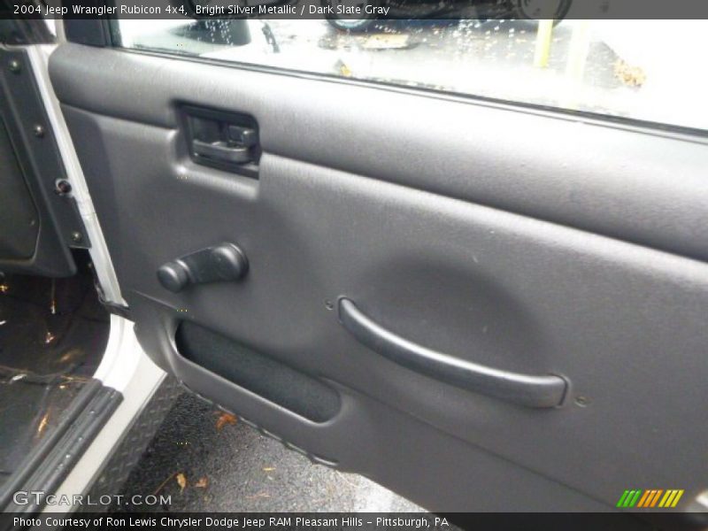 Bright Silver Metallic / Dark Slate Gray 2004 Jeep Wrangler Rubicon 4x4