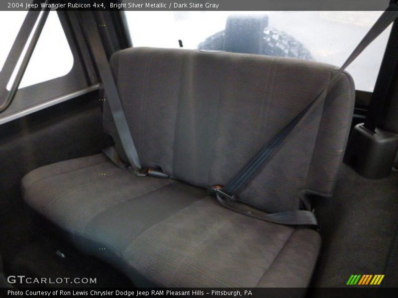Bright Silver Metallic / Dark Slate Gray 2004 Jeep Wrangler Rubicon 4x4