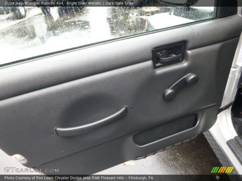 Bright Silver Metallic / Dark Slate Gray 2004 Jeep Wrangler Rubicon 4x4