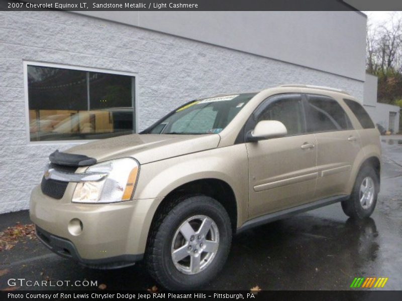 Sandstone Metallic / Light Cashmere 2007 Chevrolet Equinox LT