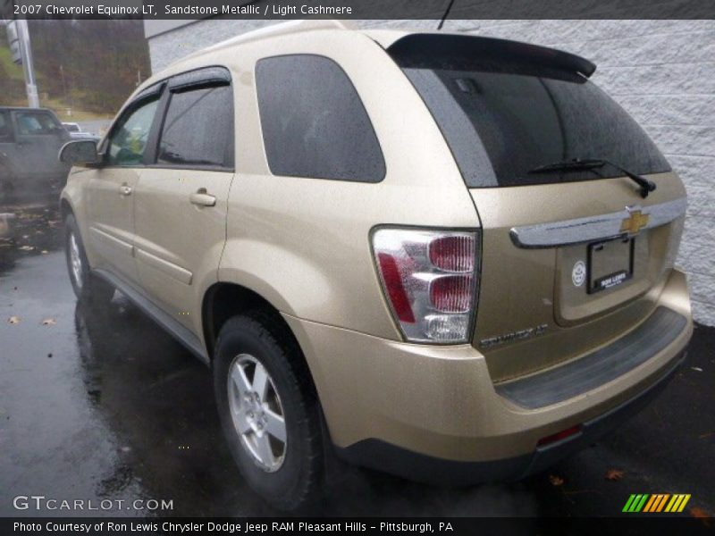 Sandstone Metallic / Light Cashmere 2007 Chevrolet Equinox LT