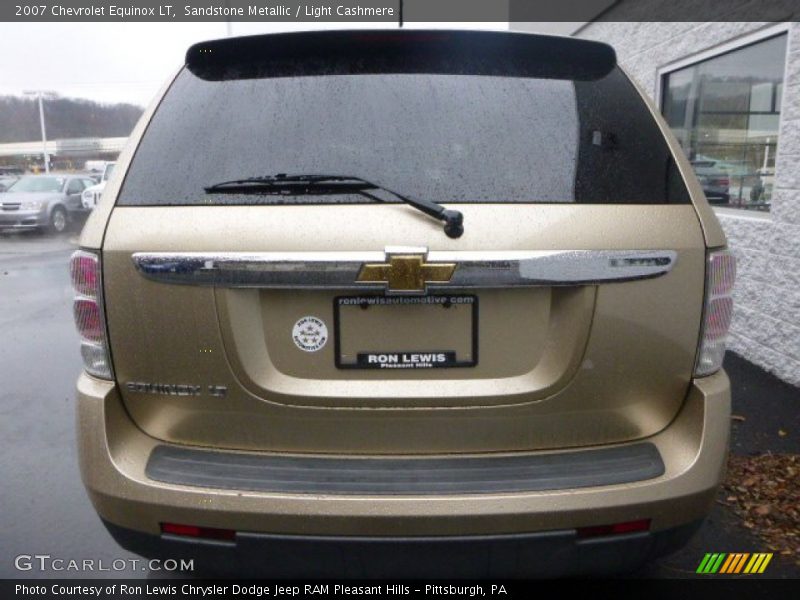 Sandstone Metallic / Light Cashmere 2007 Chevrolet Equinox LT