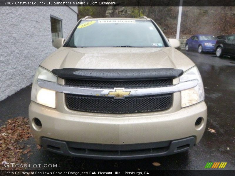 Sandstone Metallic / Light Cashmere 2007 Chevrolet Equinox LT