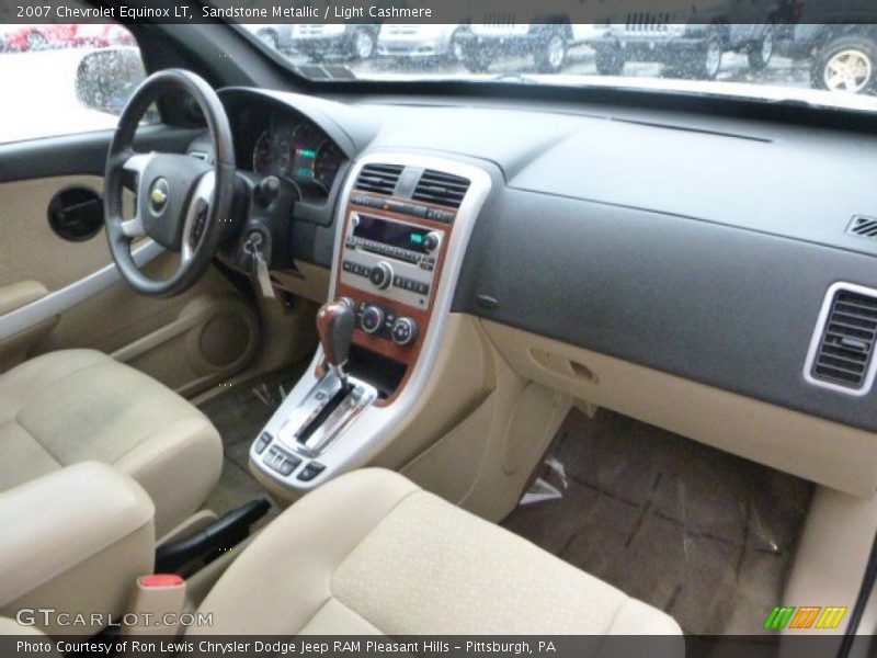 Sandstone Metallic / Light Cashmere 2007 Chevrolet Equinox LT