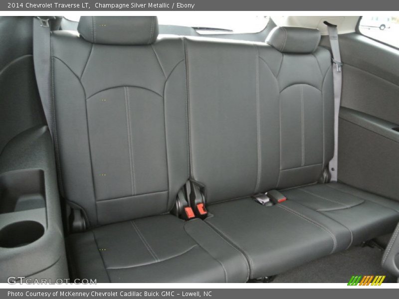 Champagne Silver Metallic / Ebony 2014 Chevrolet Traverse LT